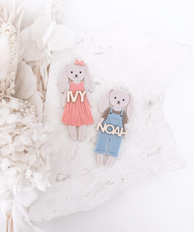 Personalised Easter Basket Tag | Easter Bunny