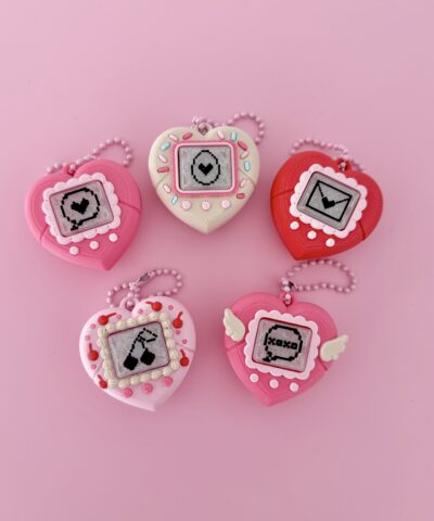 Fidget Clickers | Love Heart Tamagotchis