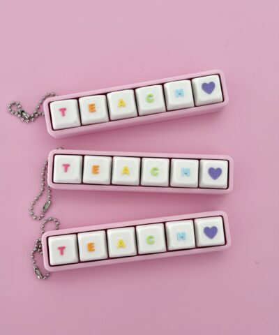 Fidget Clickers | 'TEACH' Rainbow