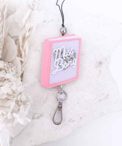 Personalised 'Book Lover' Lanyard