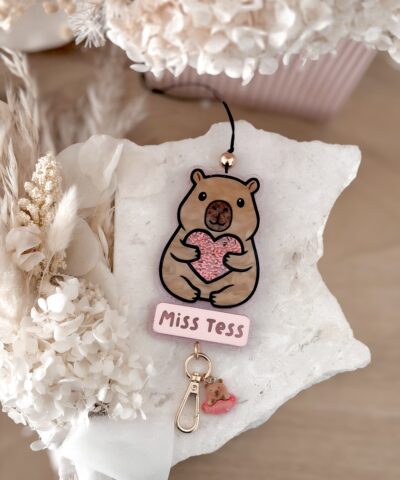 LIMITED EDITION | Personalised Capybara Lanyard/Keychain